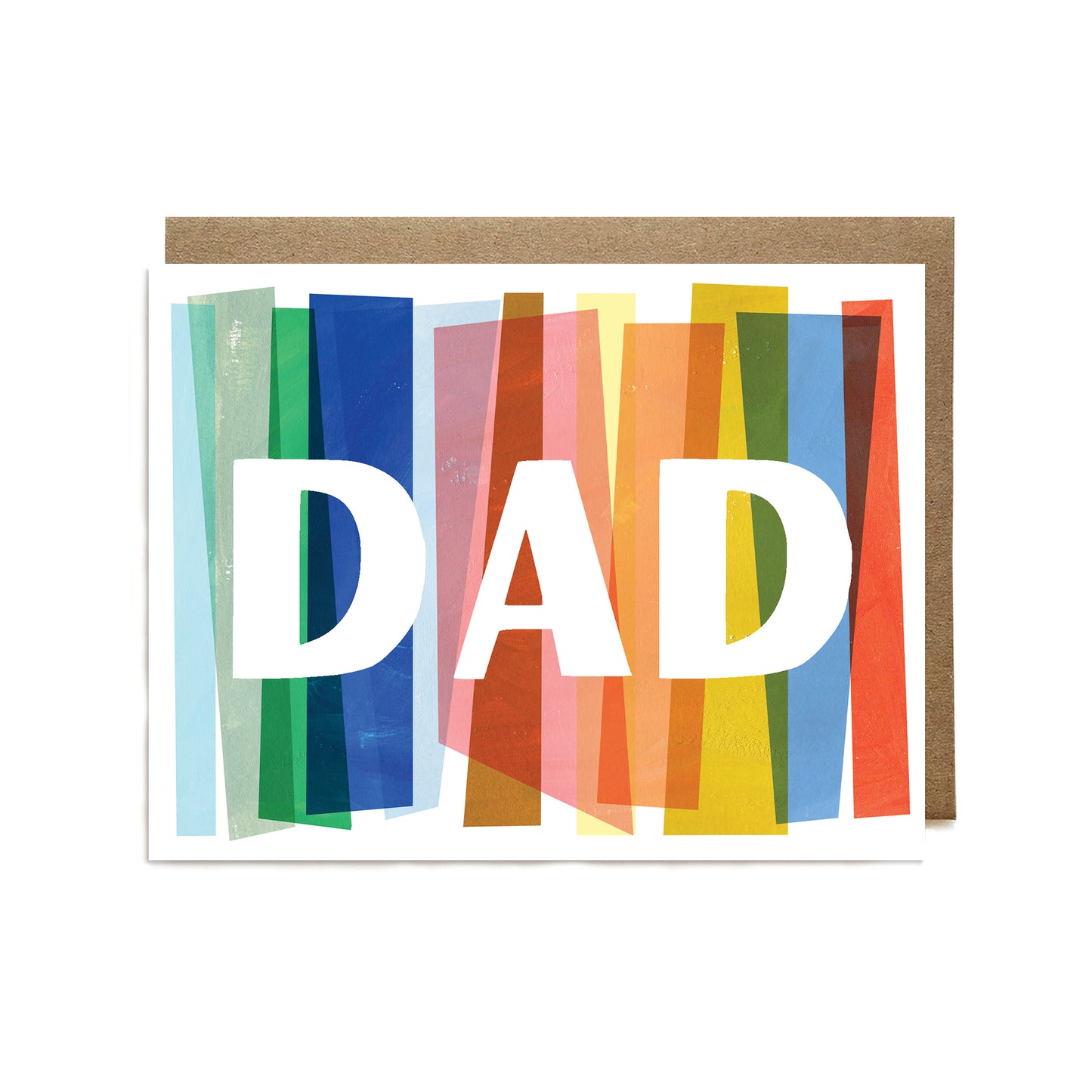 Rainbow Stipe DAD Card
