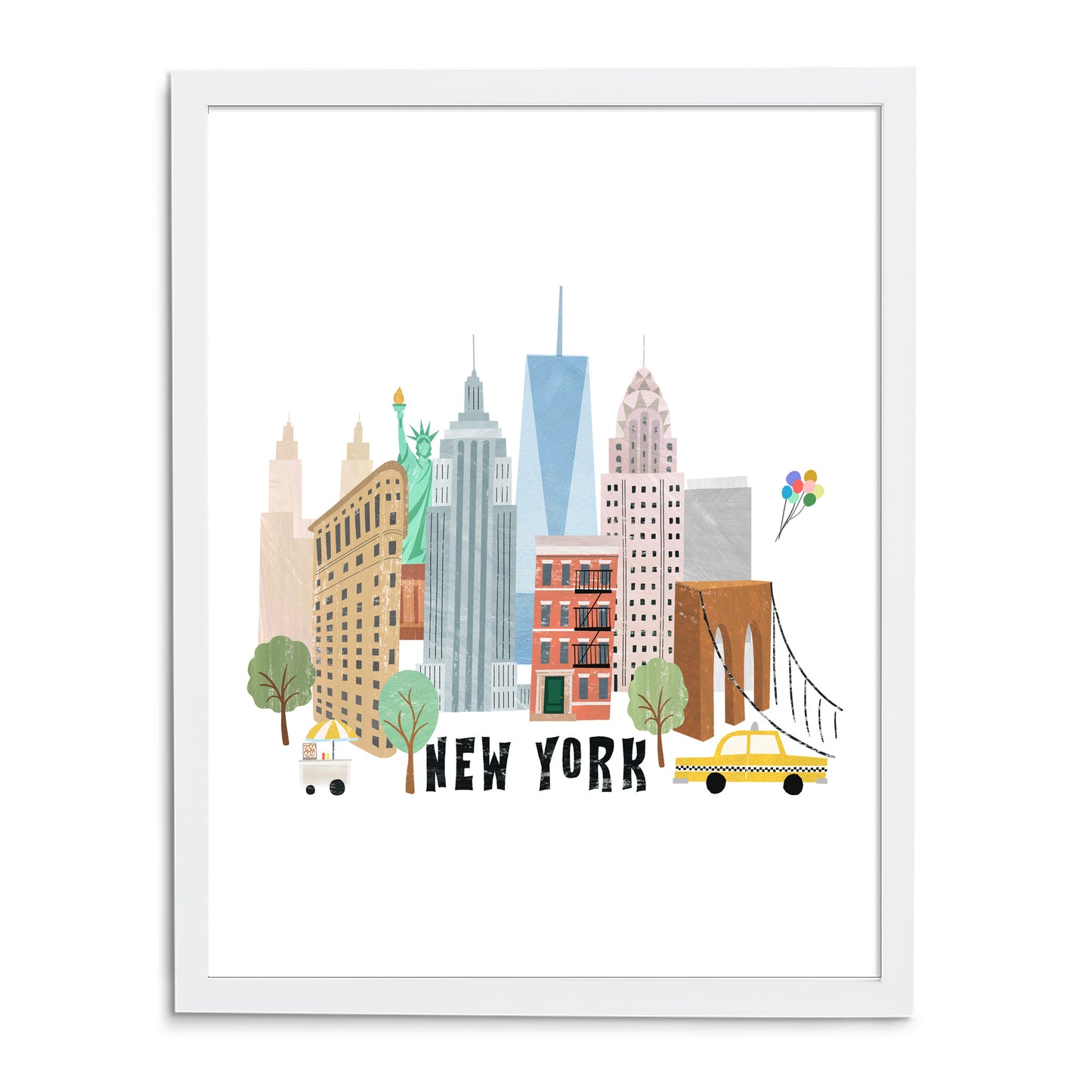 NYC Skyline Art Print
