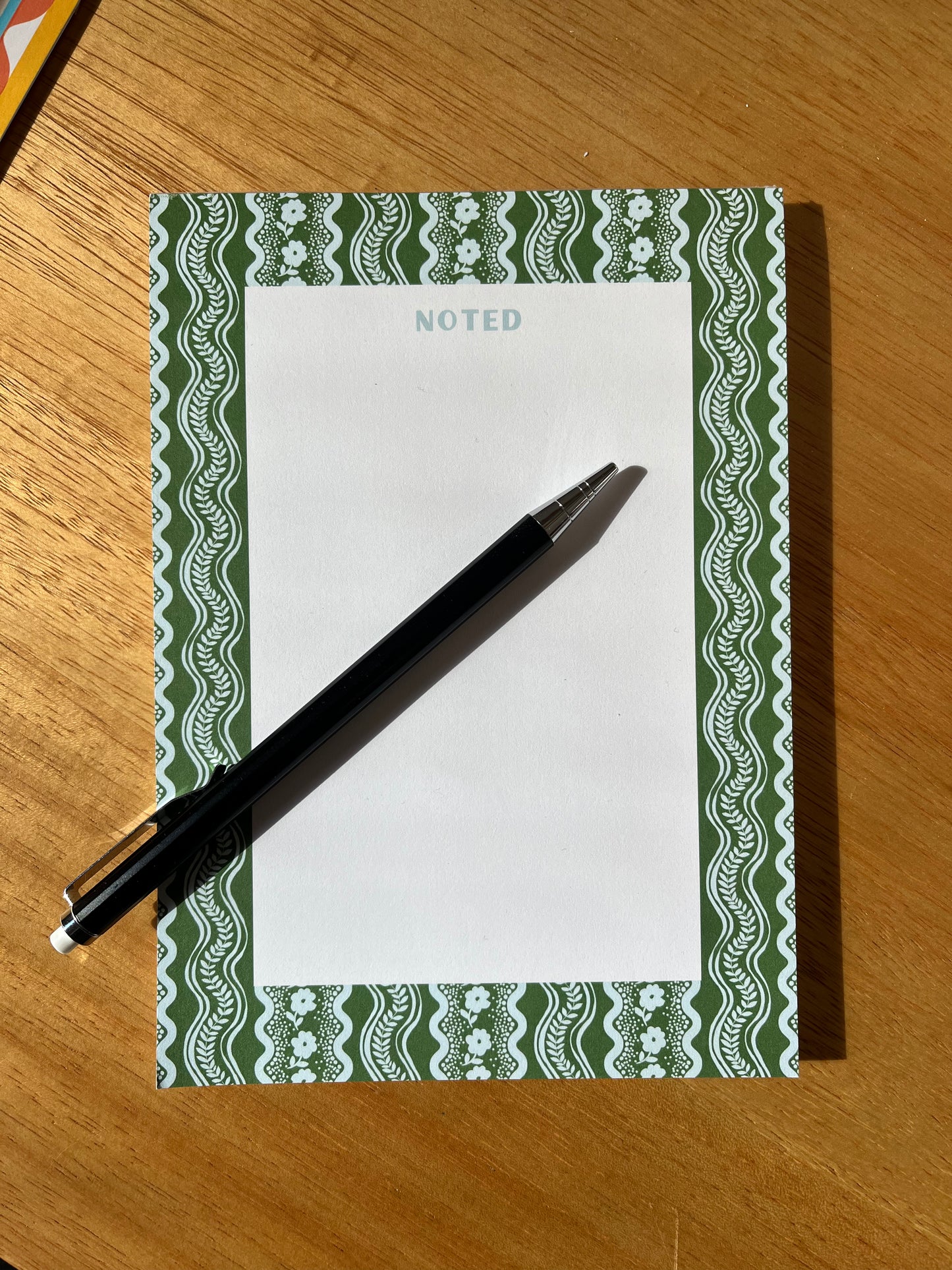 Wavy Stripe Notepad
