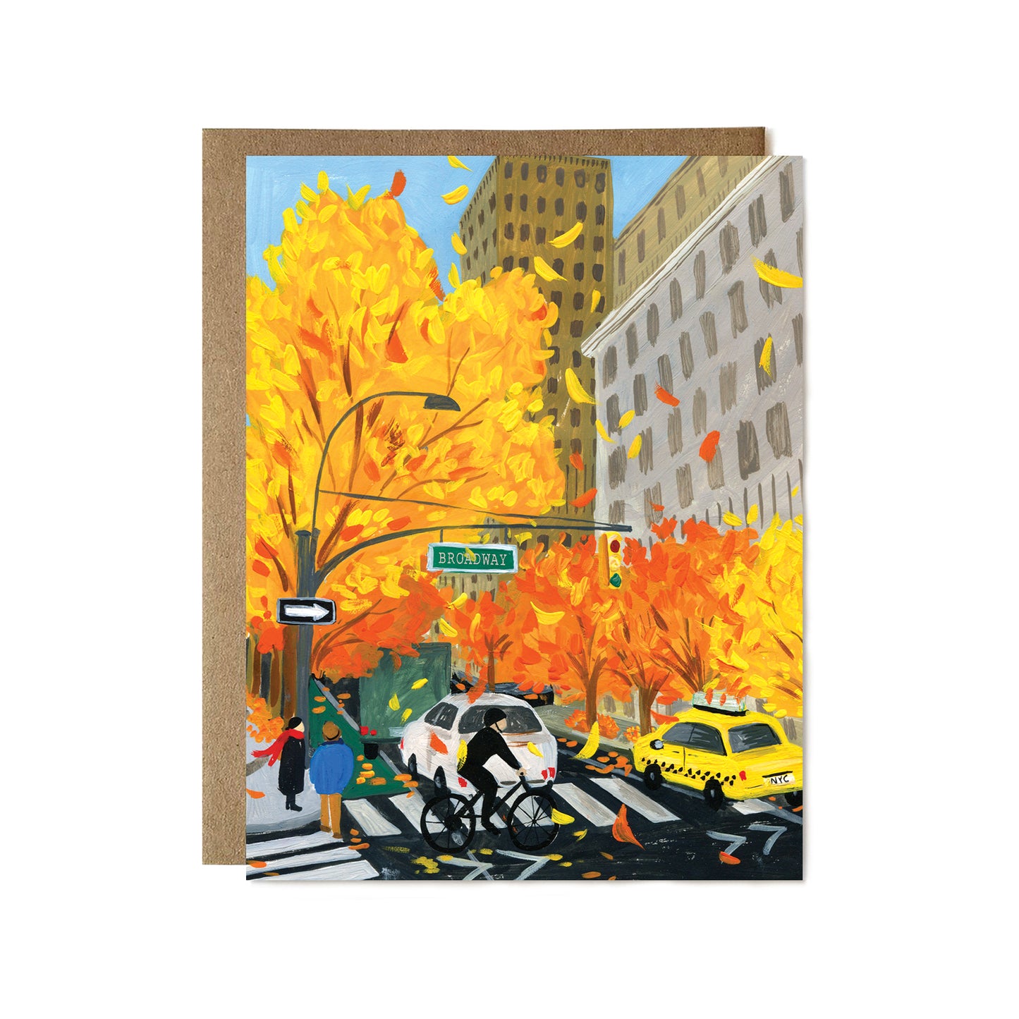 Autumn in New York Card
