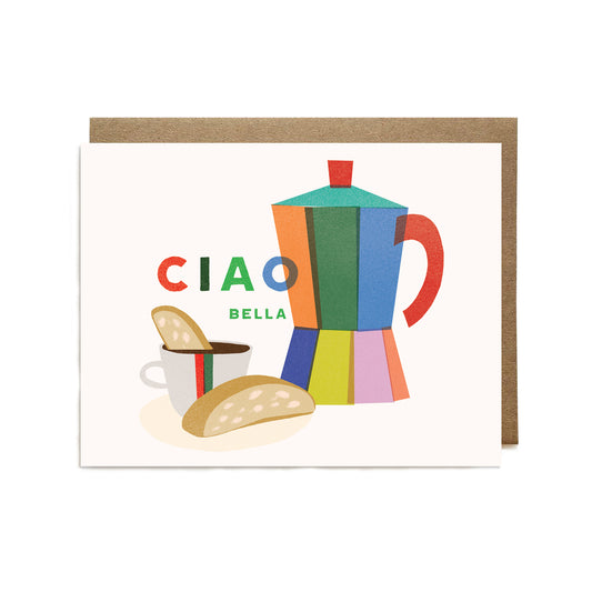 Ciao Bella Italian Breakfast Card