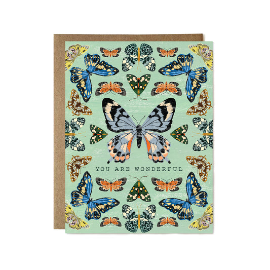 You are Wonderful Butterfly Card