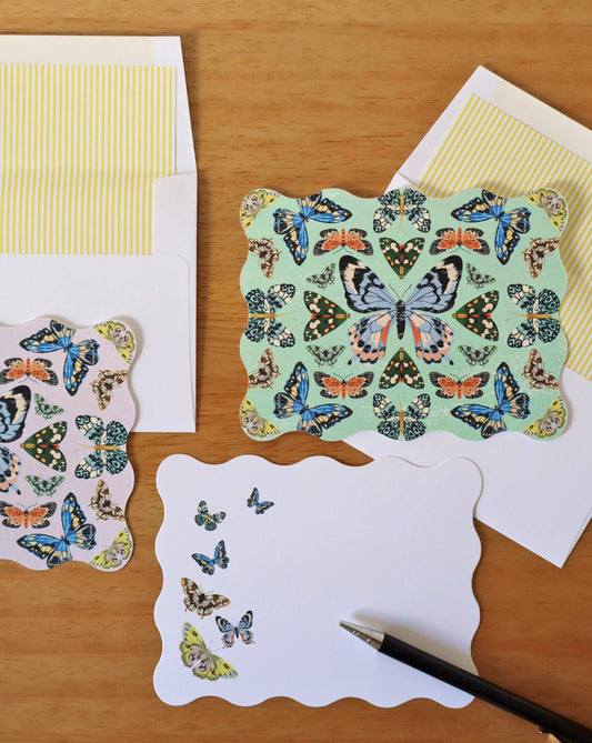 Butterfly Social Stationery Set