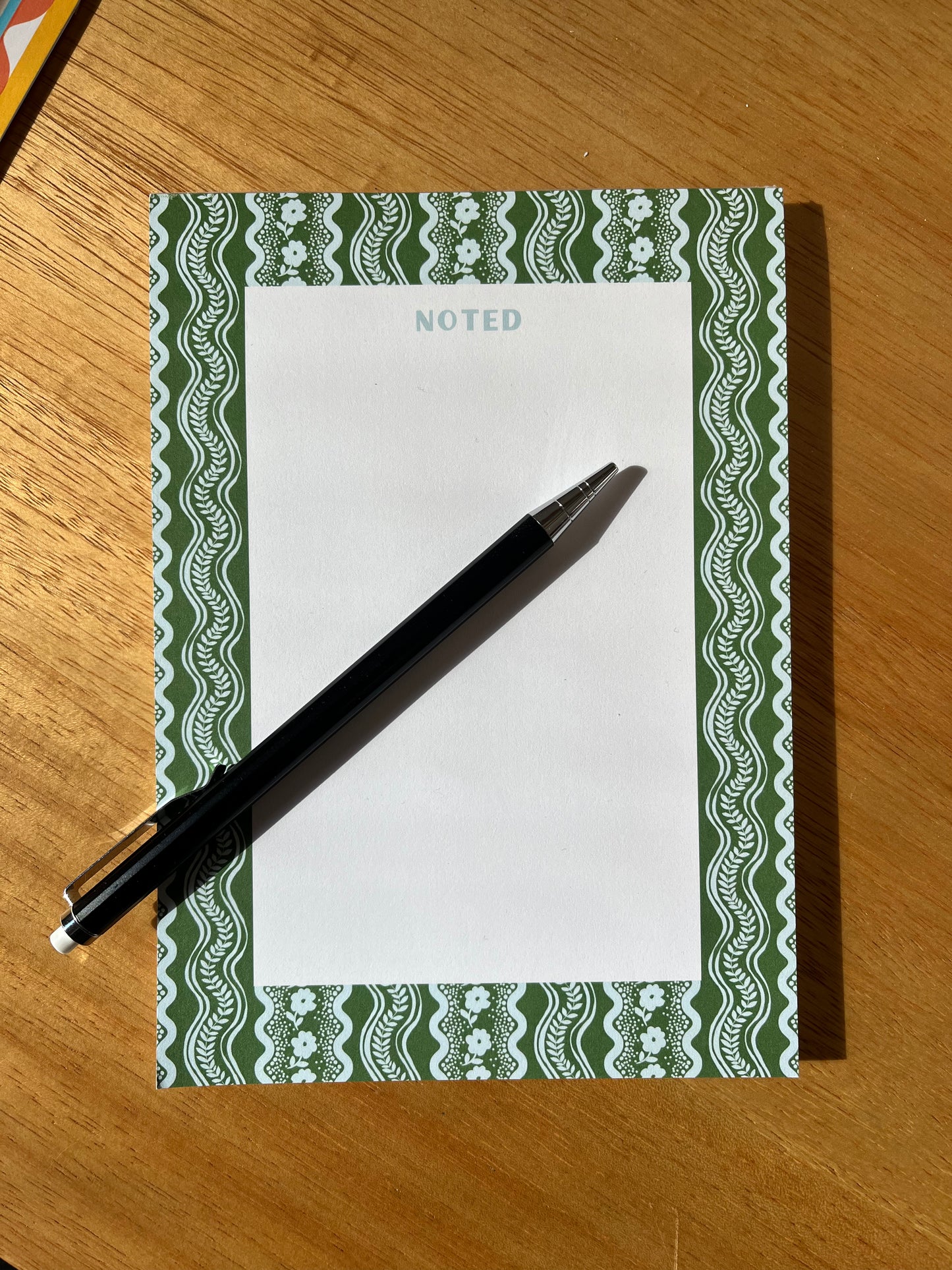 Wavy Stripe Notepad