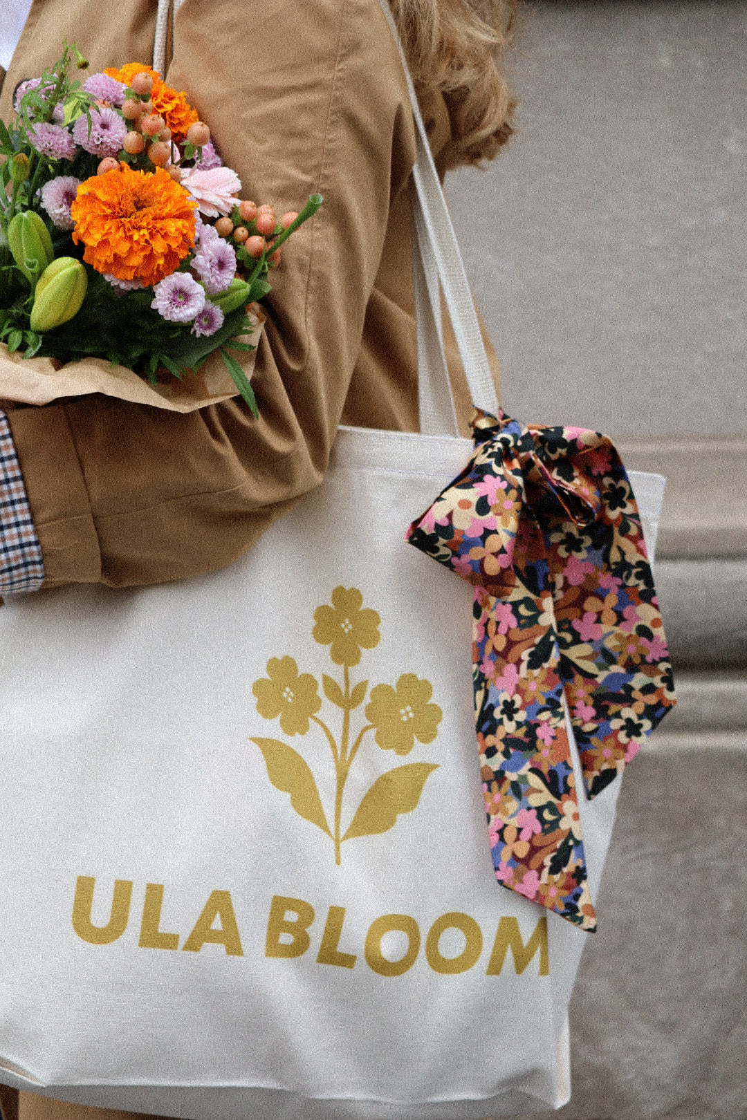 Golden Hour Silk Scarf