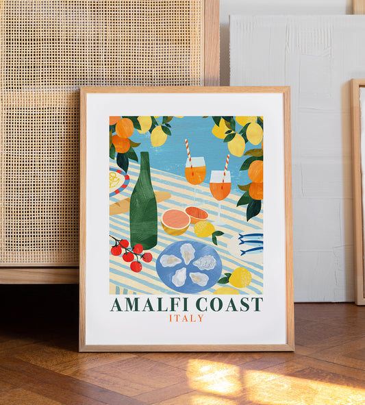 Amalfi Coast Art Print