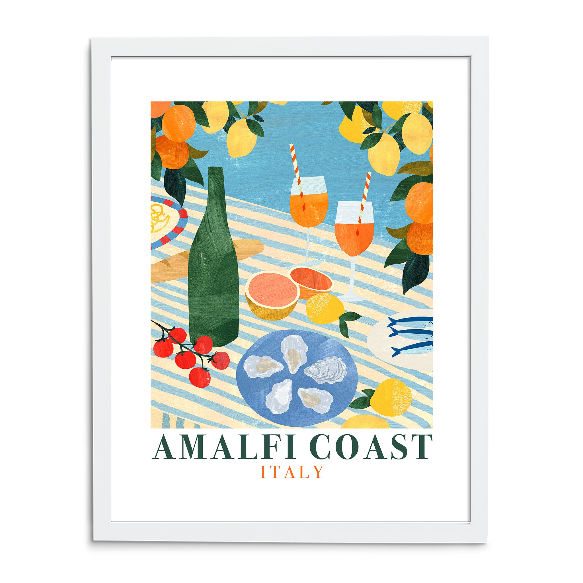 Amalfi Coast Art Print