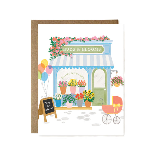 Baby in Bloom Card