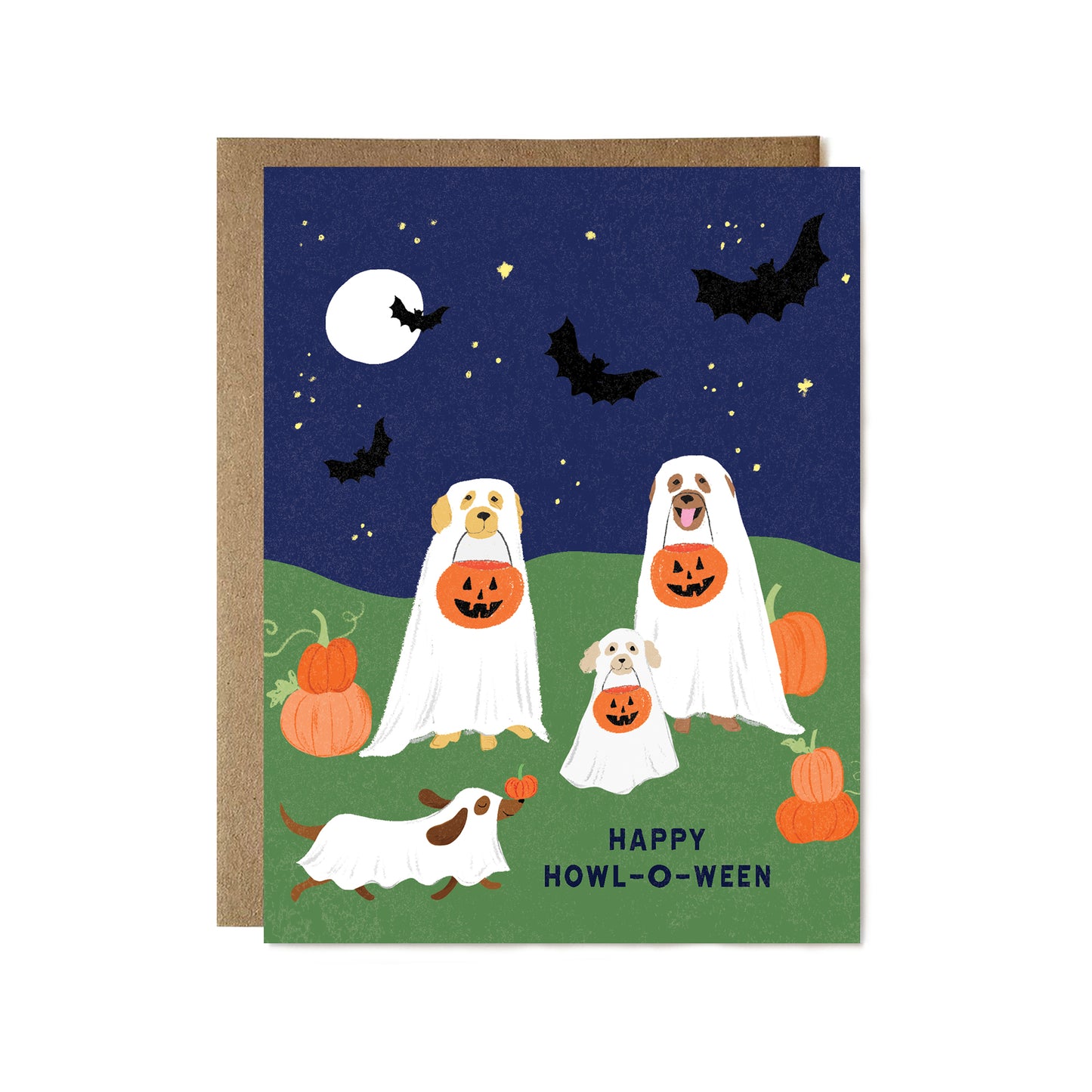 Happy Howl-O-Ween Card