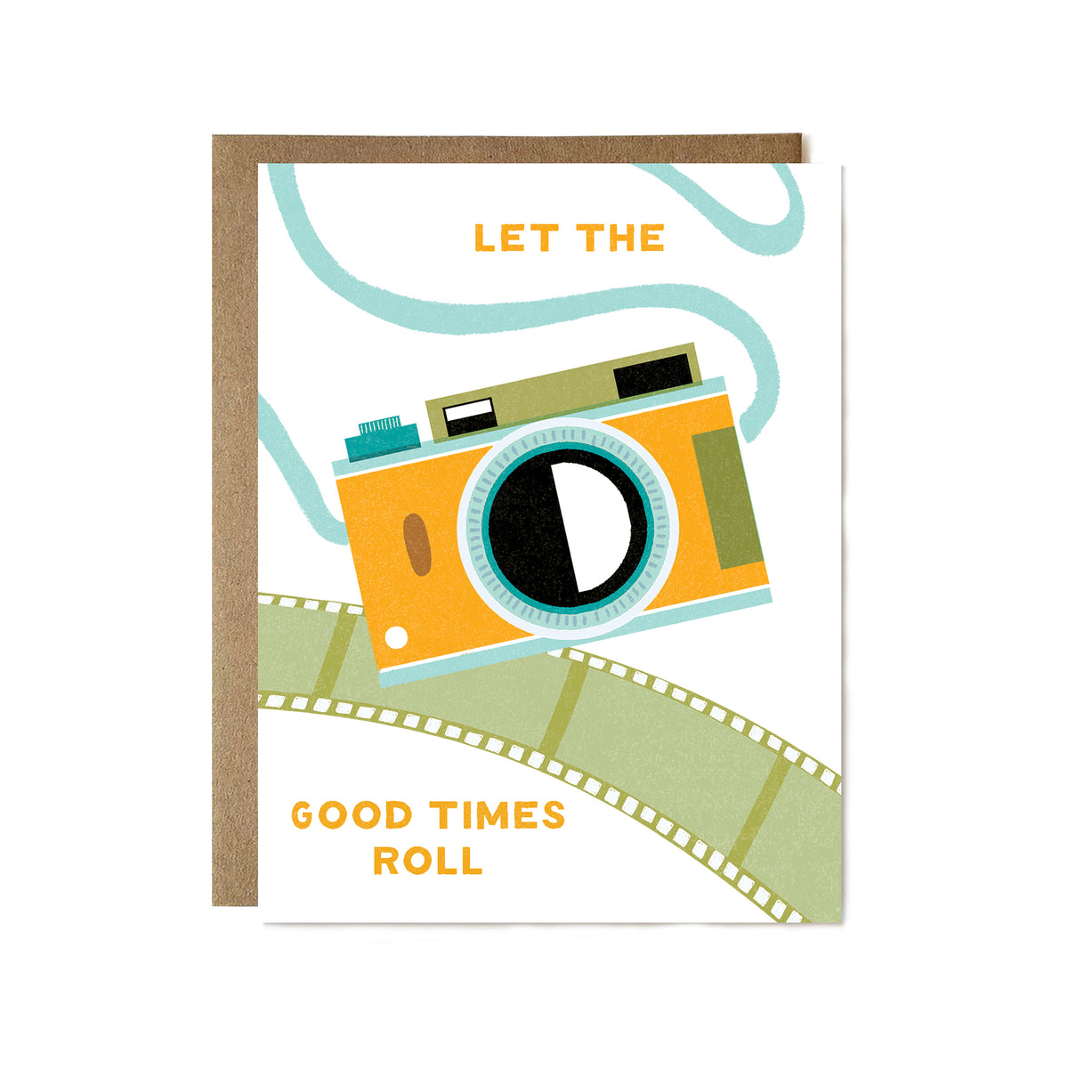 Let The Good Times Roll Camera Card