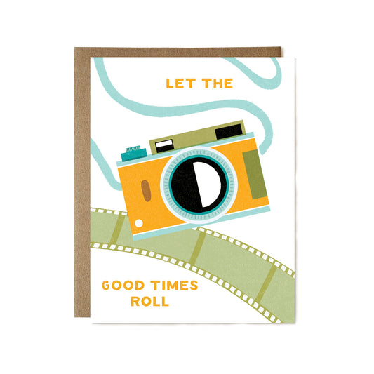 Let The Good Times Roll Camera Card