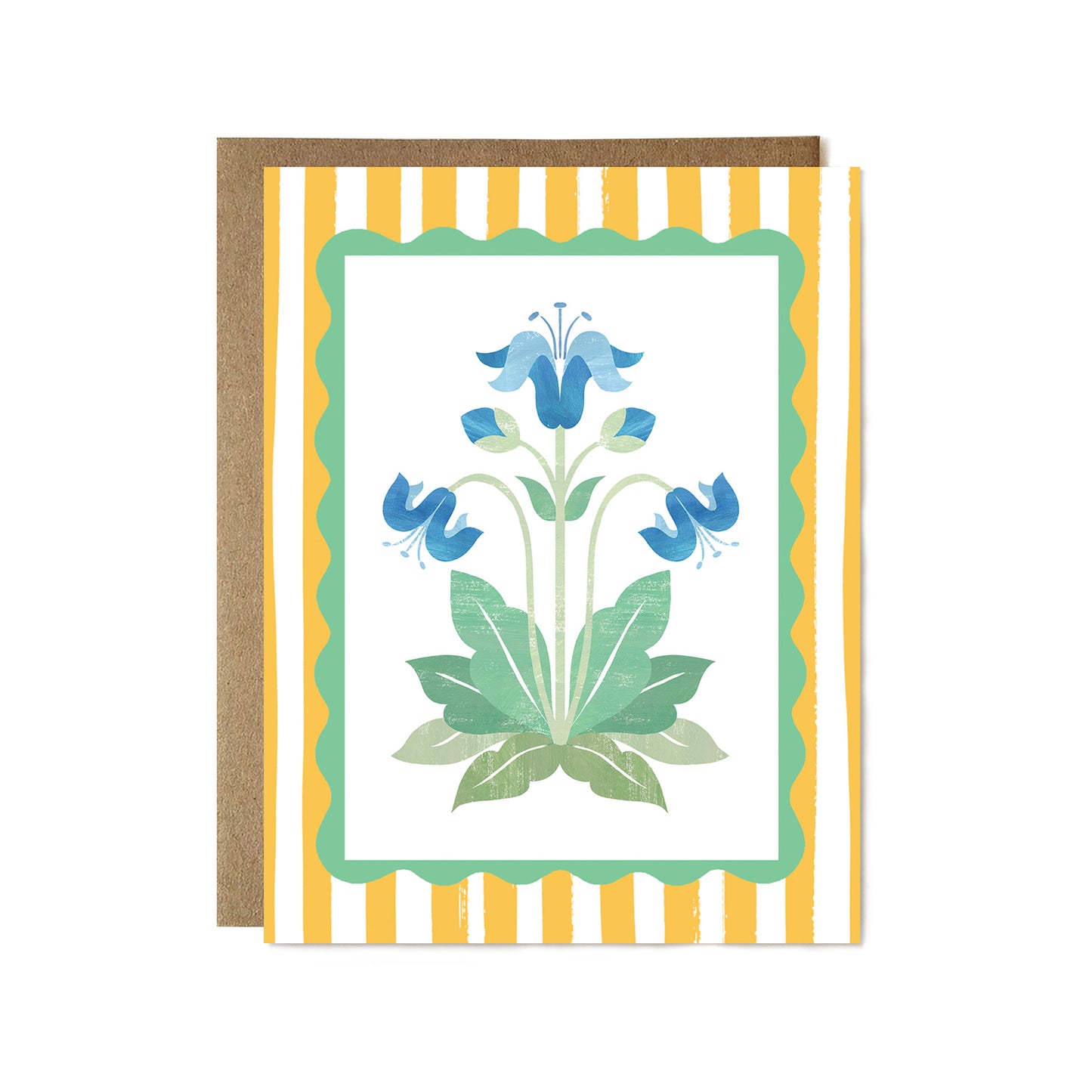 Marigold Block Print Stationery Set