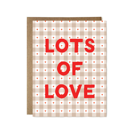 Lots of Love Card