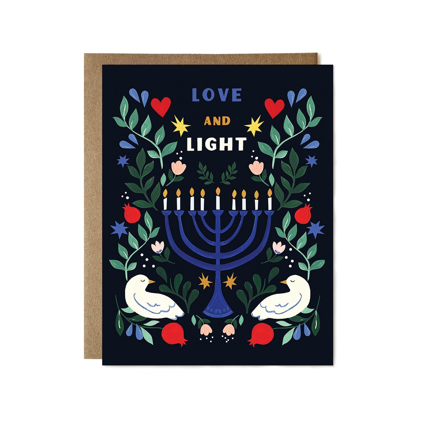 Love & Light Hanukkah Card