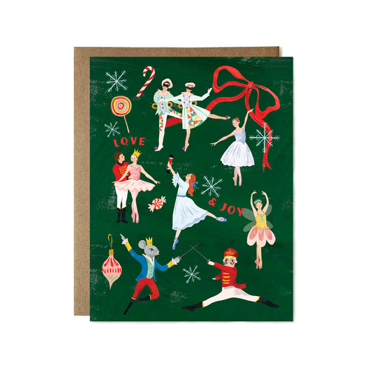 Love & Joy Nutcracker Ballet Card