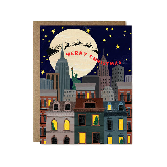 Merry Christmas NYC Card