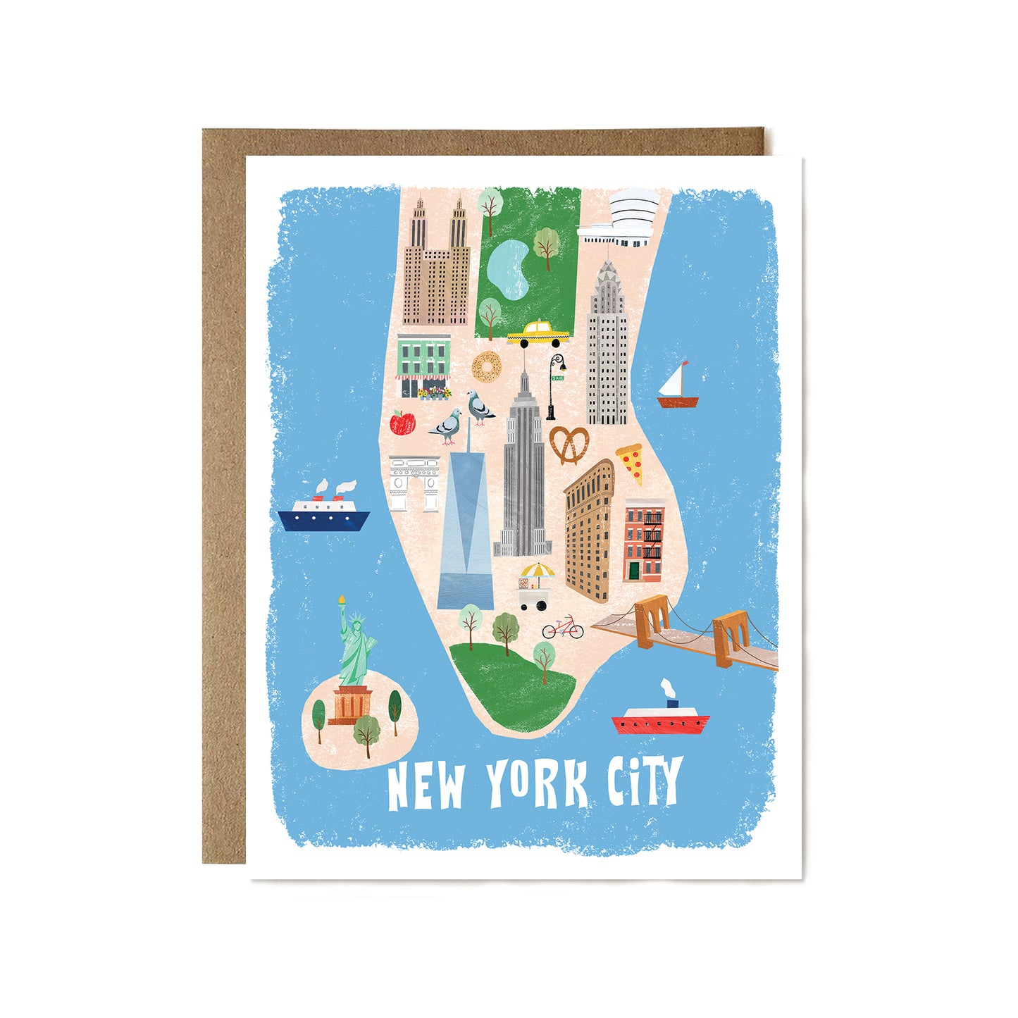 Map of NYC Card