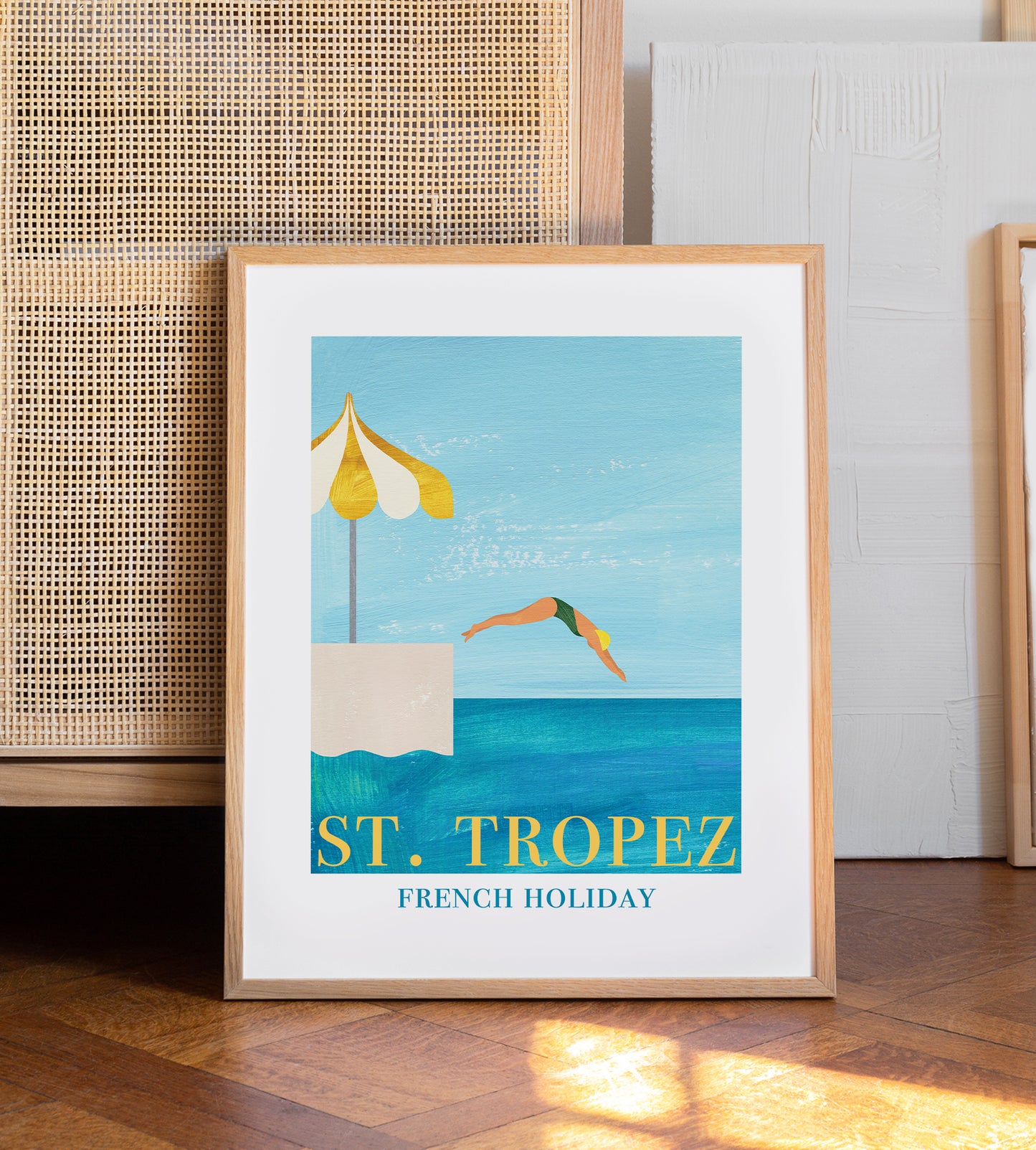 St. Tropez Art Print