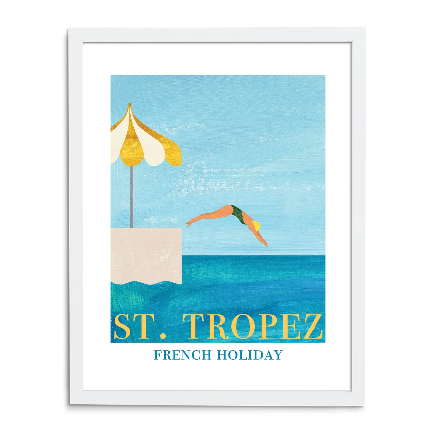 St. Tropez Art Print