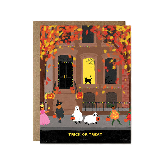 Trick or Treat Halloween Card
